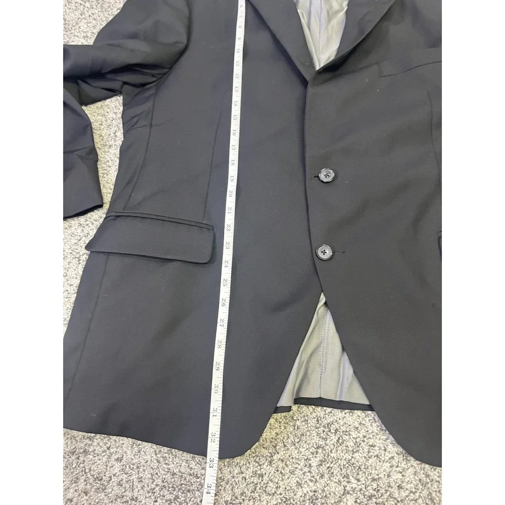 Peter Millar‎ Men's Black Blazer Jacket Business Casual Formal Suit Coat 44R